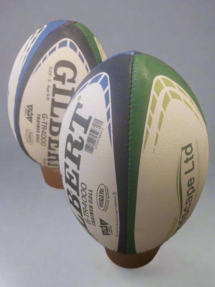 Custom Gilbert Match or Training Rugby Balls with Logos