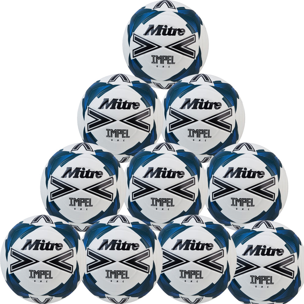 Mitre Impel One Football - Ten Pack