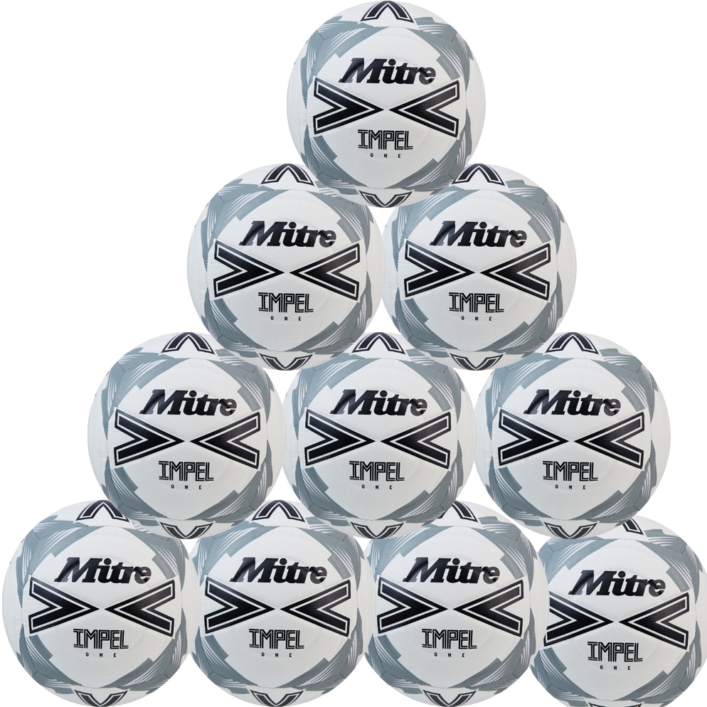 Mitre Impel One Football - Ten Pack