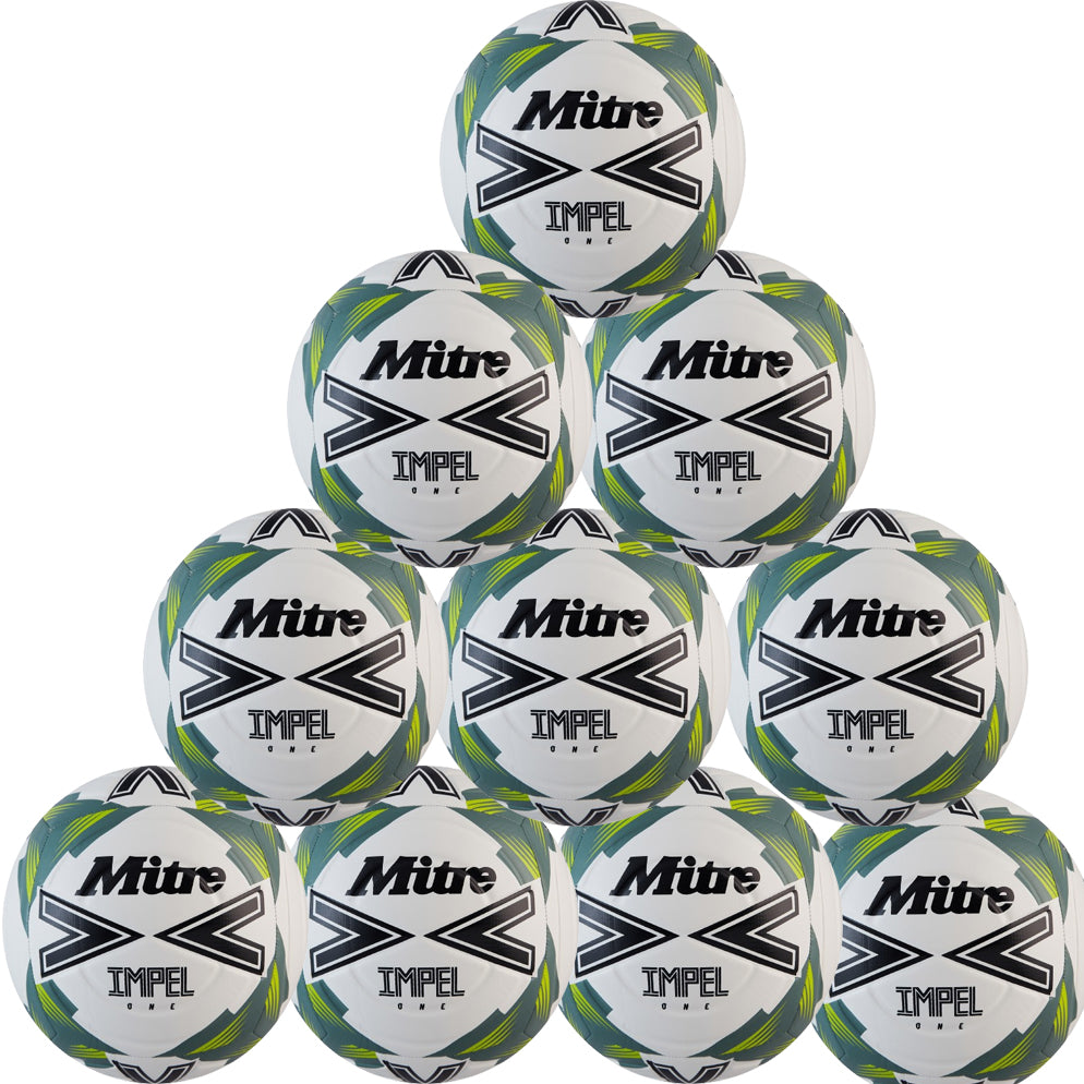 Mitre Impel One Football - Ten Pack