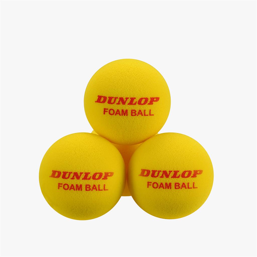 Dunlop Indoor Foam Tennis Balls (12 Pack)