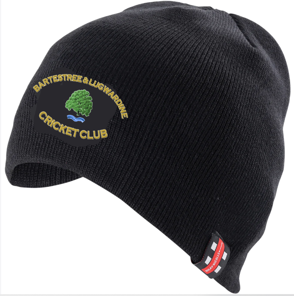 Bartestree & Lugwardine CC Black Beanie Hat