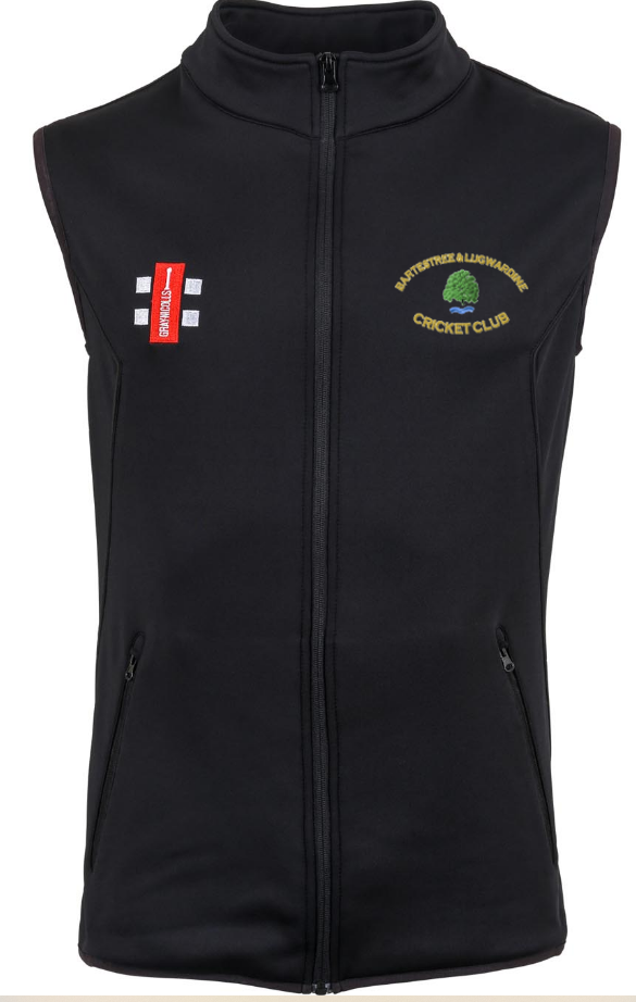 Bartestree & Lugwardine CC Black Storm Bodywarmer