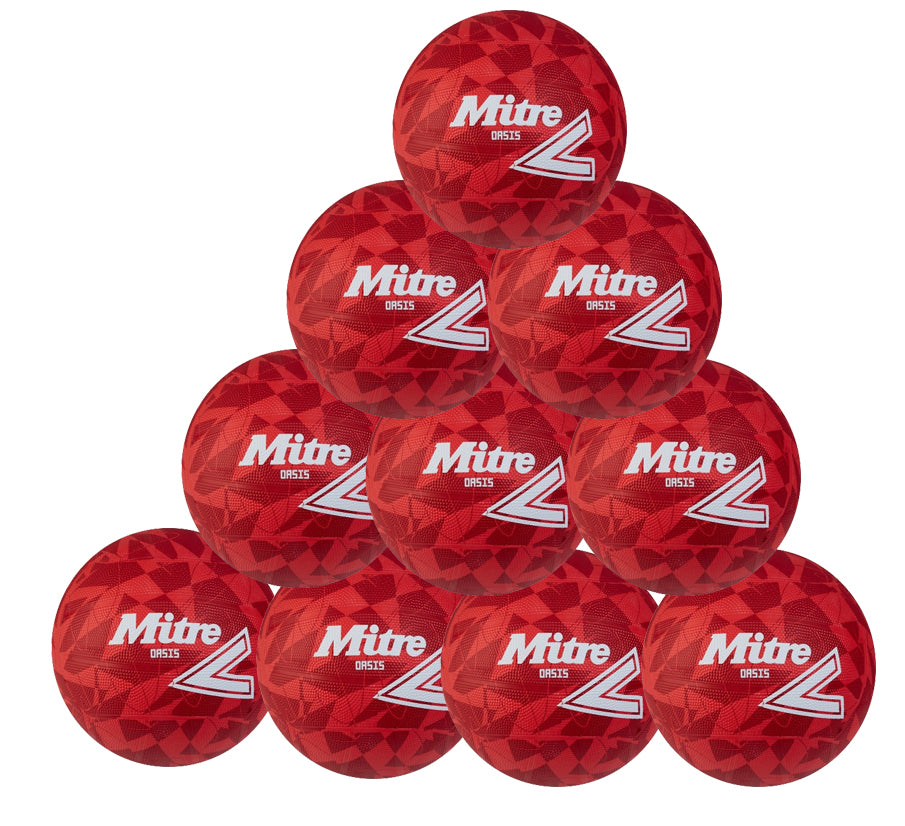 Mitre Oasis Training Netball (Ten Pack)