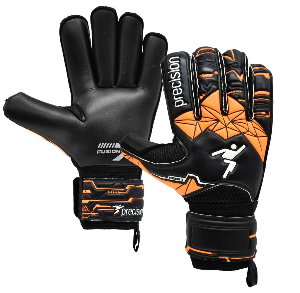 Precision Junior Fusion X Roll Finger Protect GK Gloves