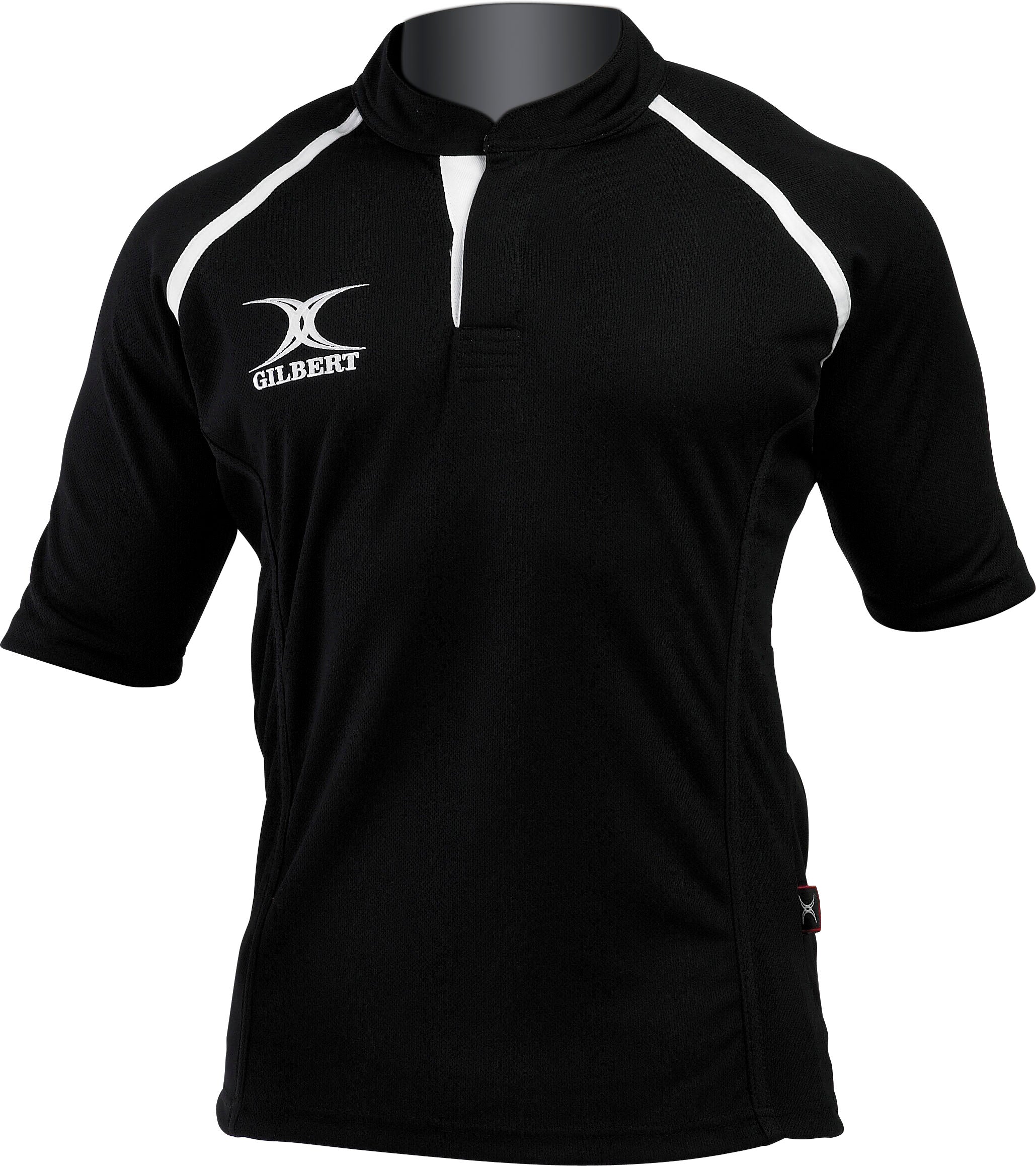 Gilbert Xact Match Monochrome Rugby Shirt