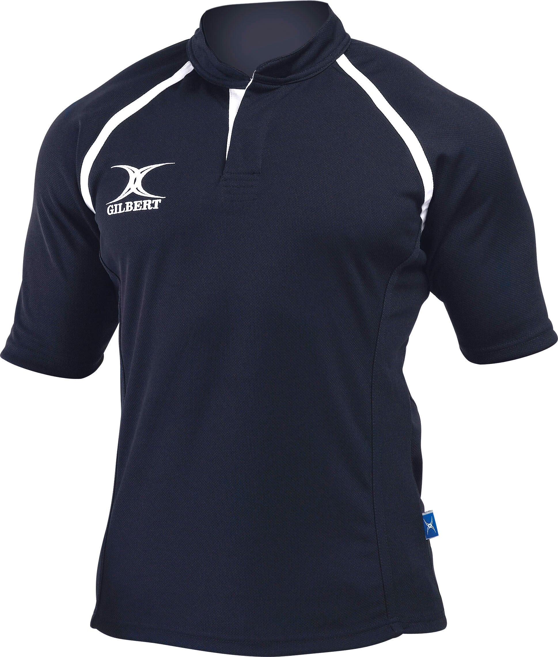 Gilbert Xact Match Monochrome Rugby Shirt