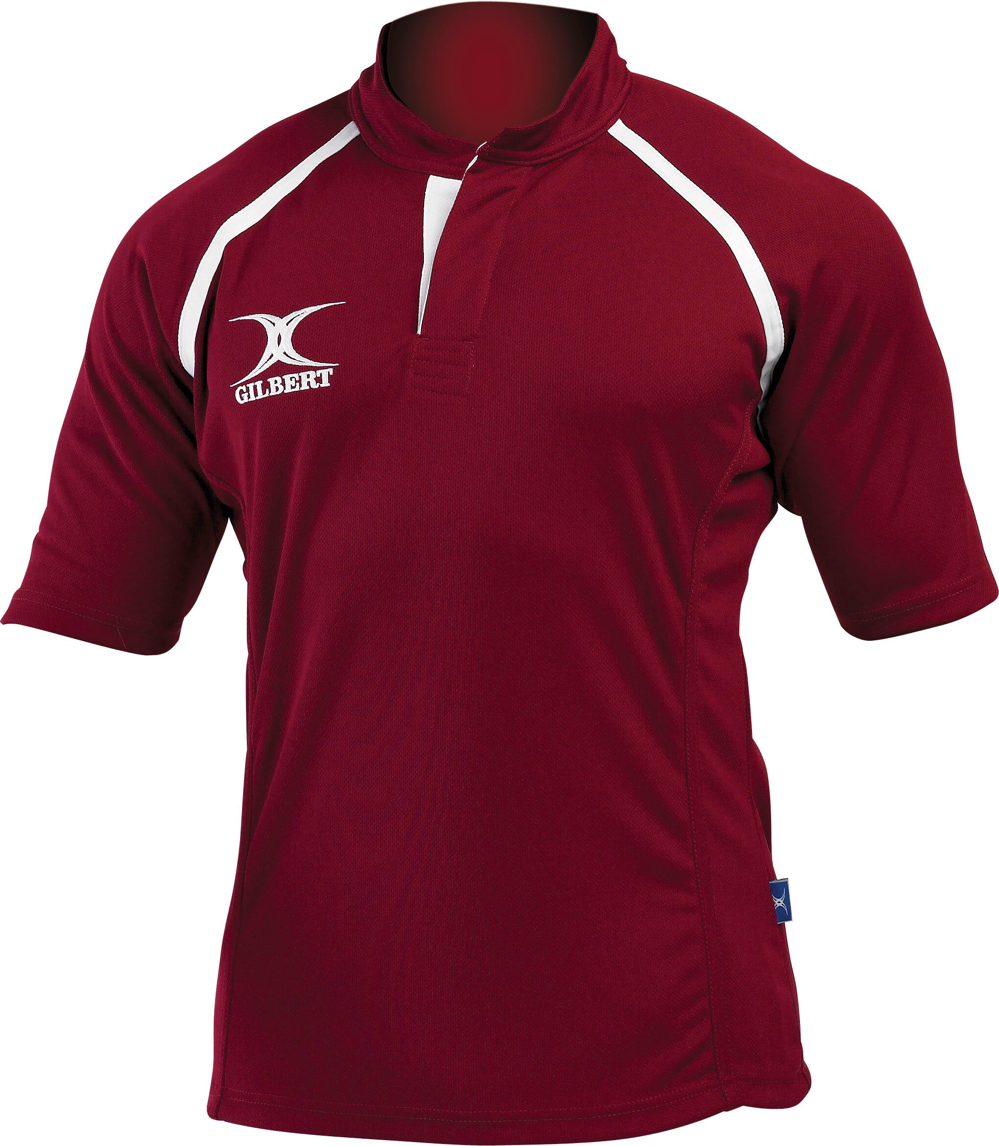 Gilbert Xact Match Monochrome Rugby Shirt