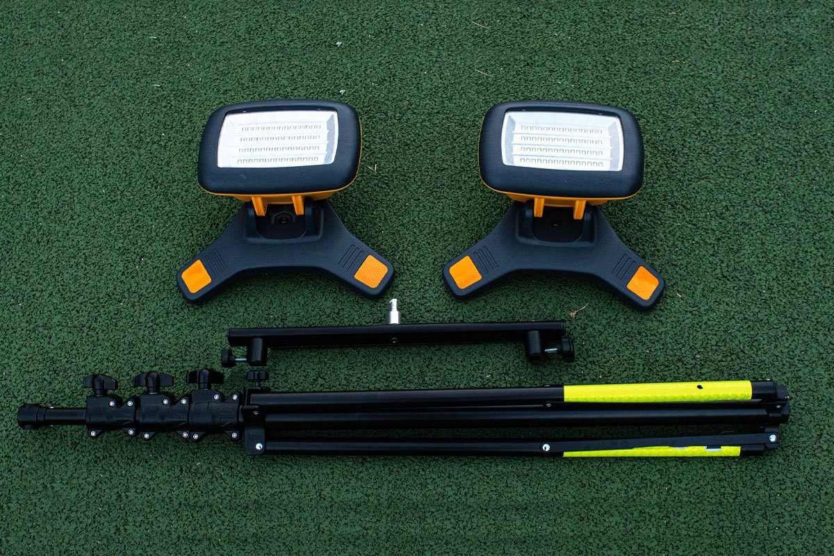 Galaxy Pro Twin Portable Floodlights