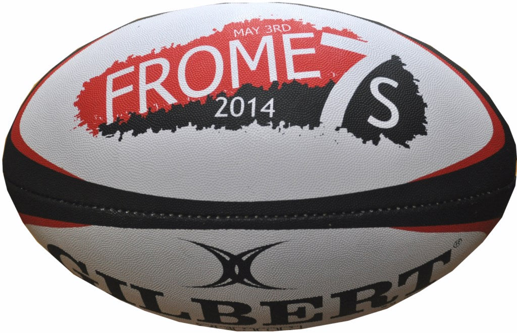 Custom Gilbert Match or Training Rugby Balls with Logos