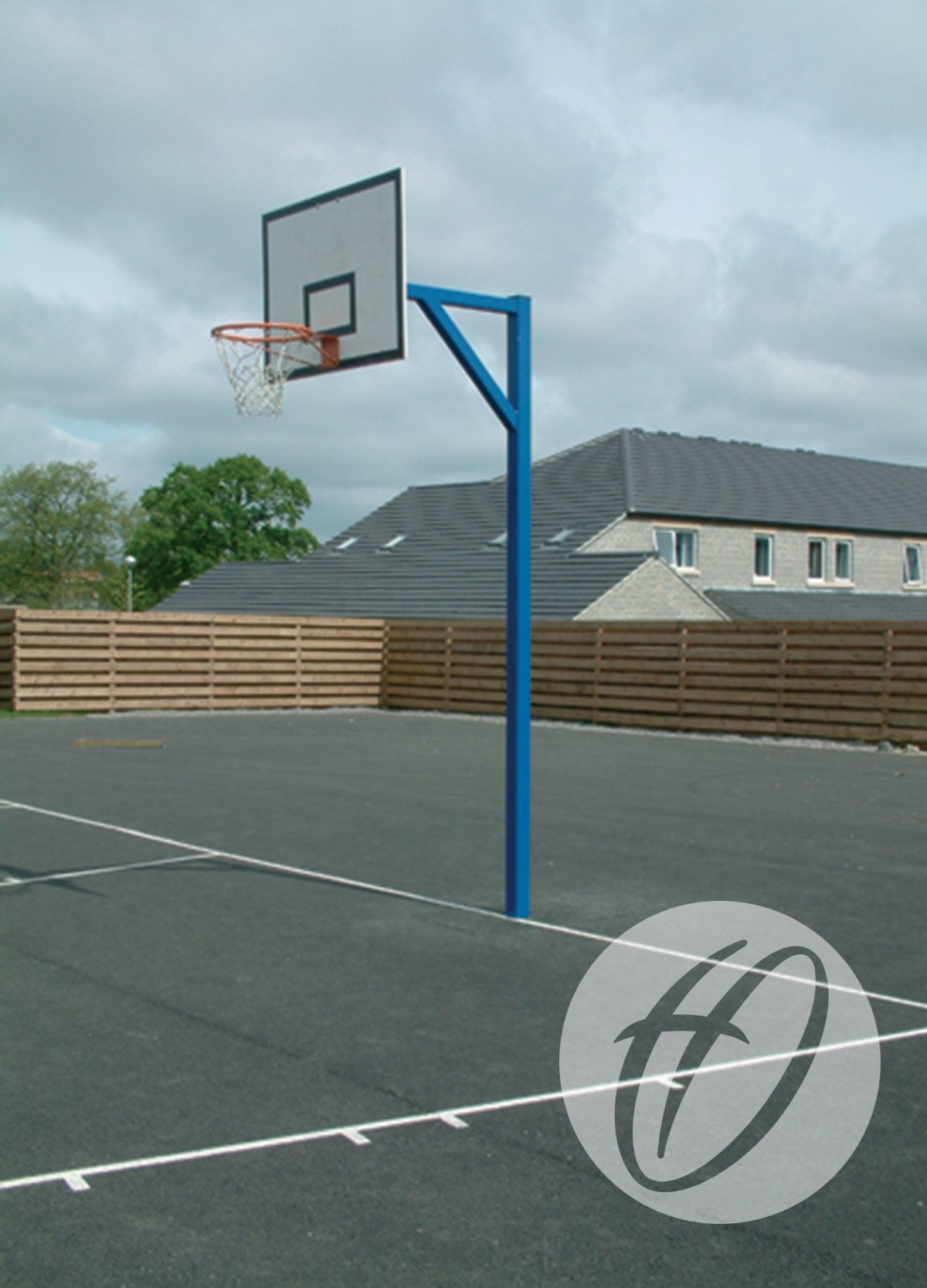 Heavy Duty Basketball Goals - Steel Backboards