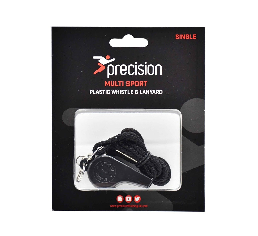 Precision Metal Whistle & Lanyard (Single)