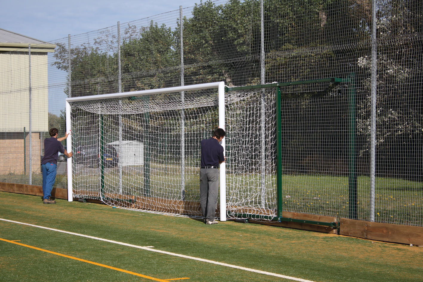 3G Fence Folding Goal - Senior, 2.3M To 3.5M Proj.