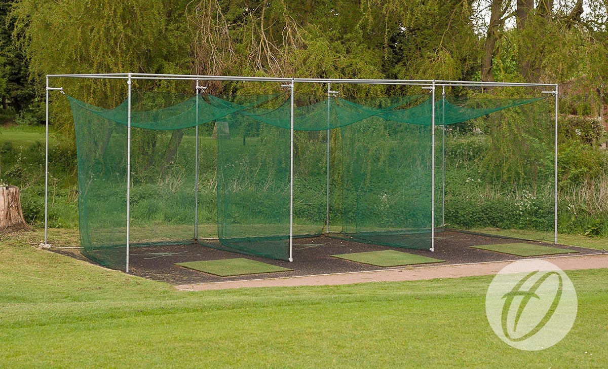 Double Bay Steel Golf Enclosure 6.1M X 3M X 3M