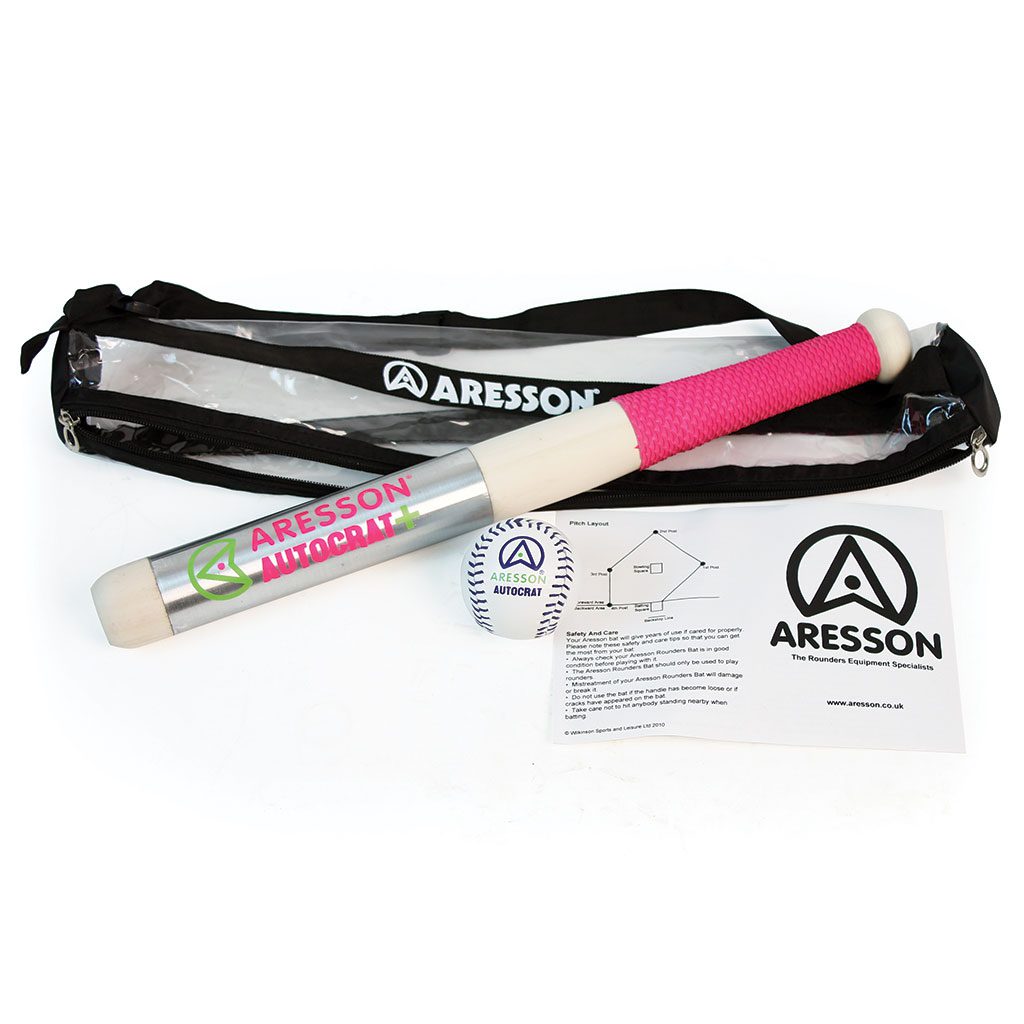 Aresson Autocrat Plus Rounders Bat & Ball Pack