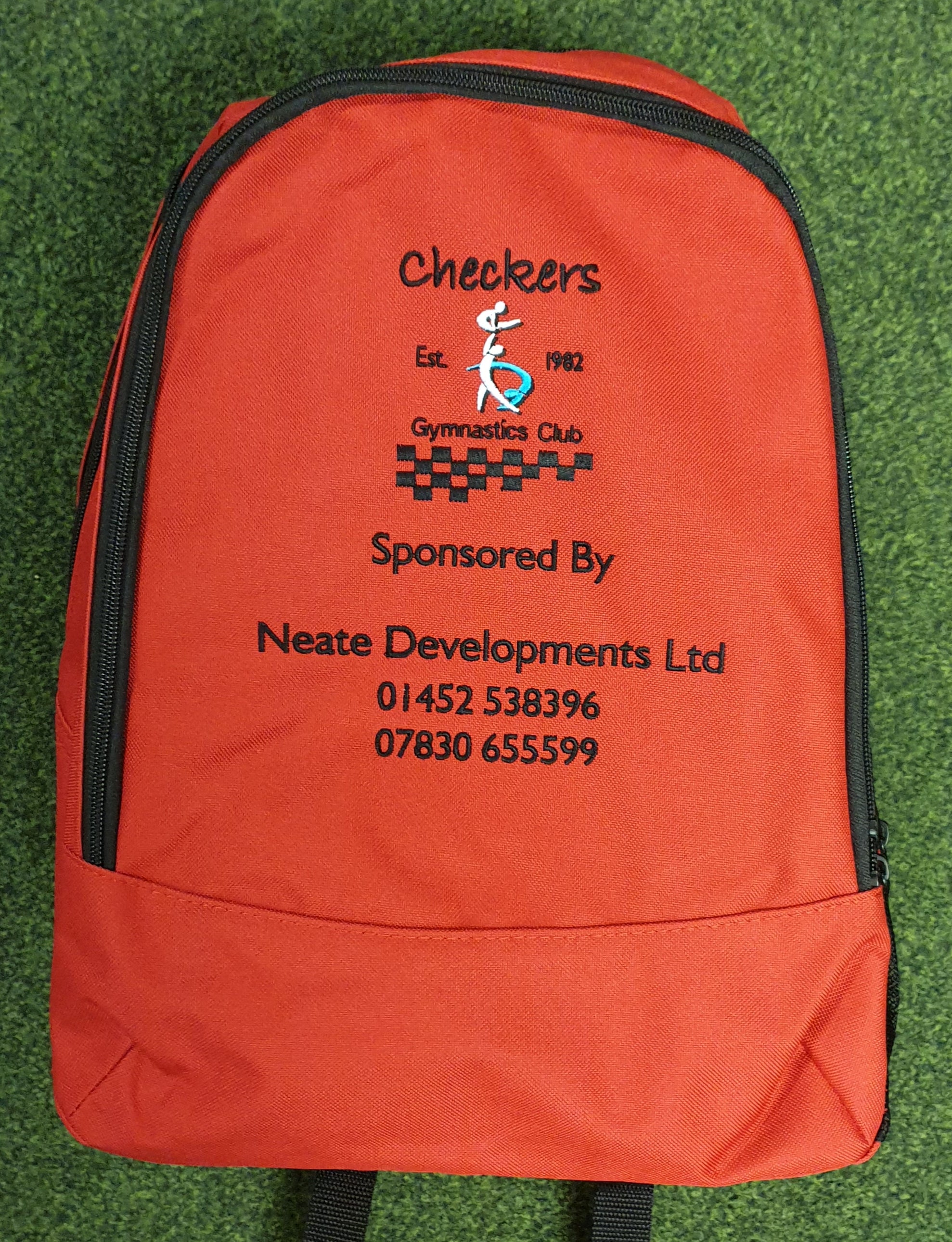 Checkers Gymnastics Rucksack