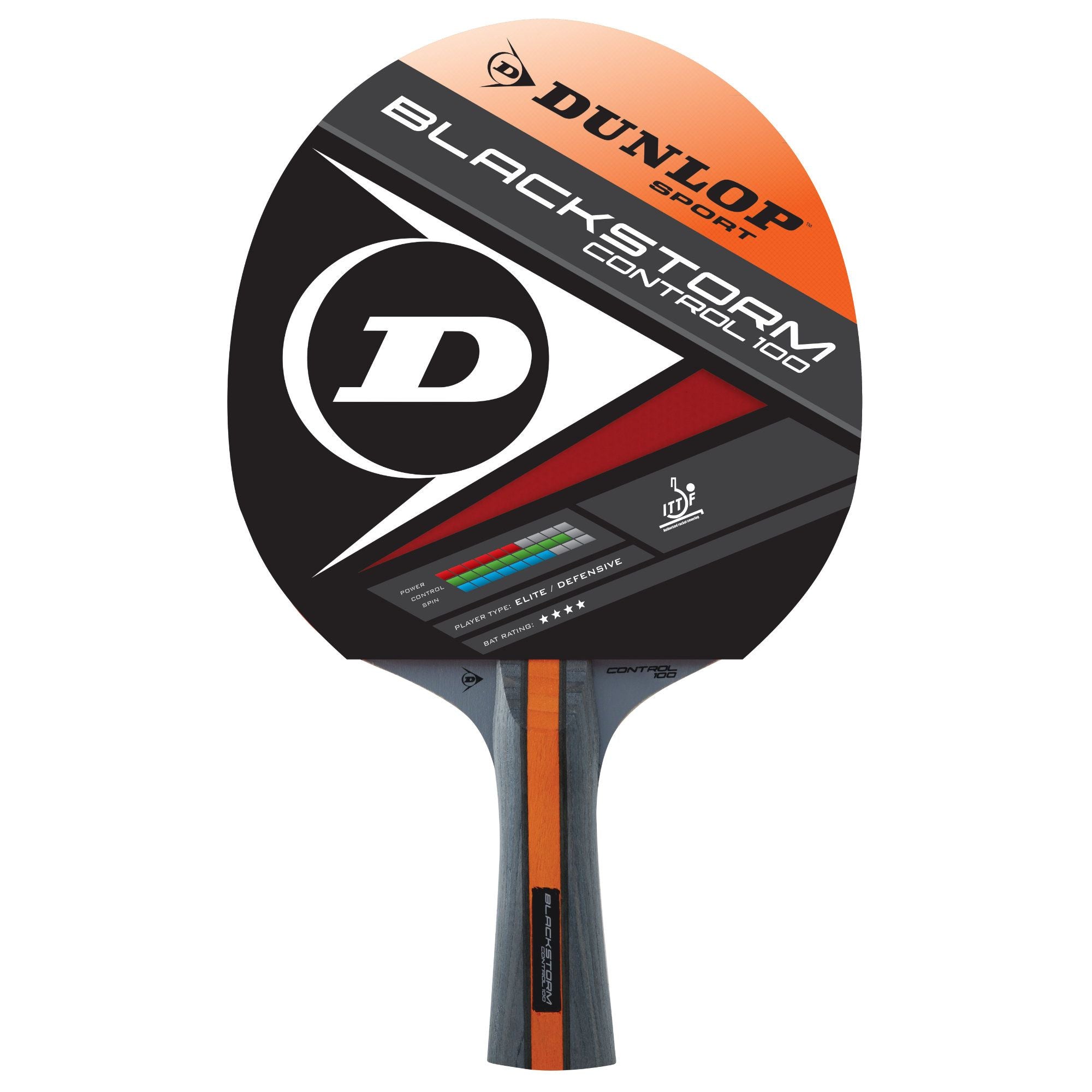 Dunlop Blackstorm Control Table Tennis Bat