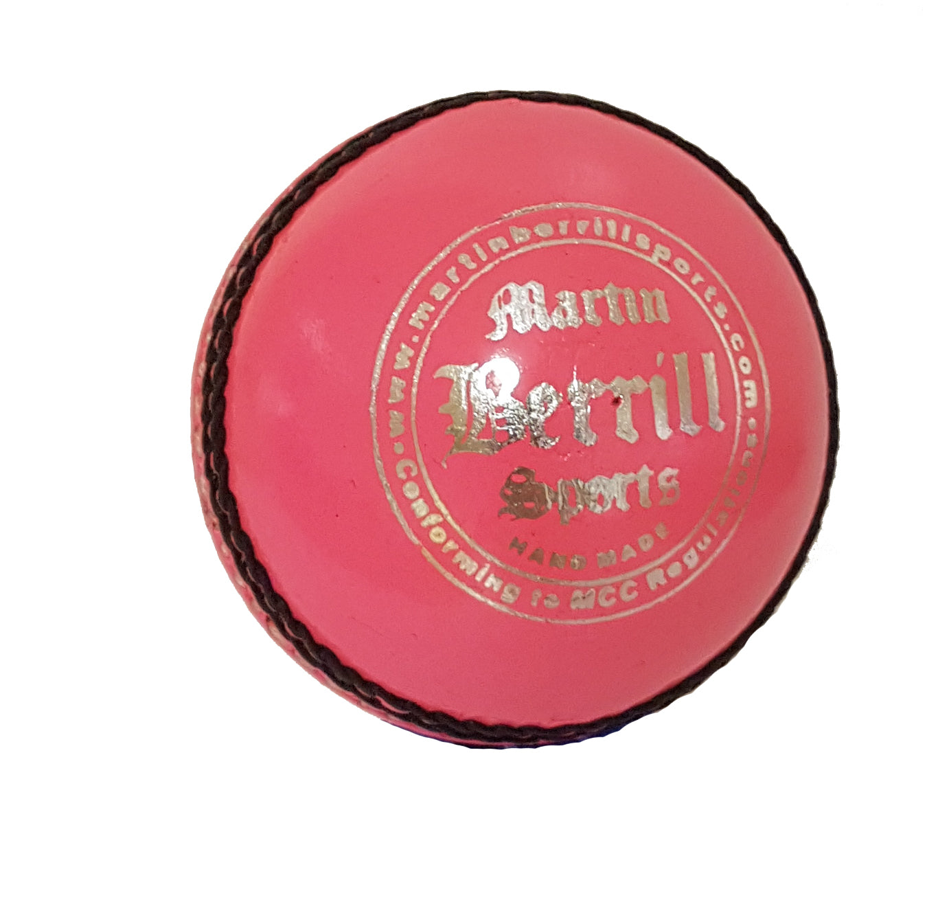 MBS Supreme Crown Cricket Ball (Pink)