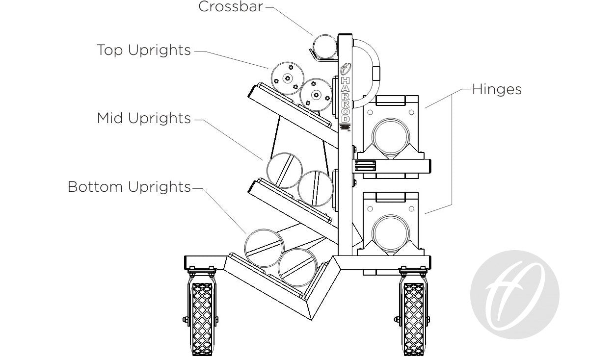 Rugby Storage Trolley