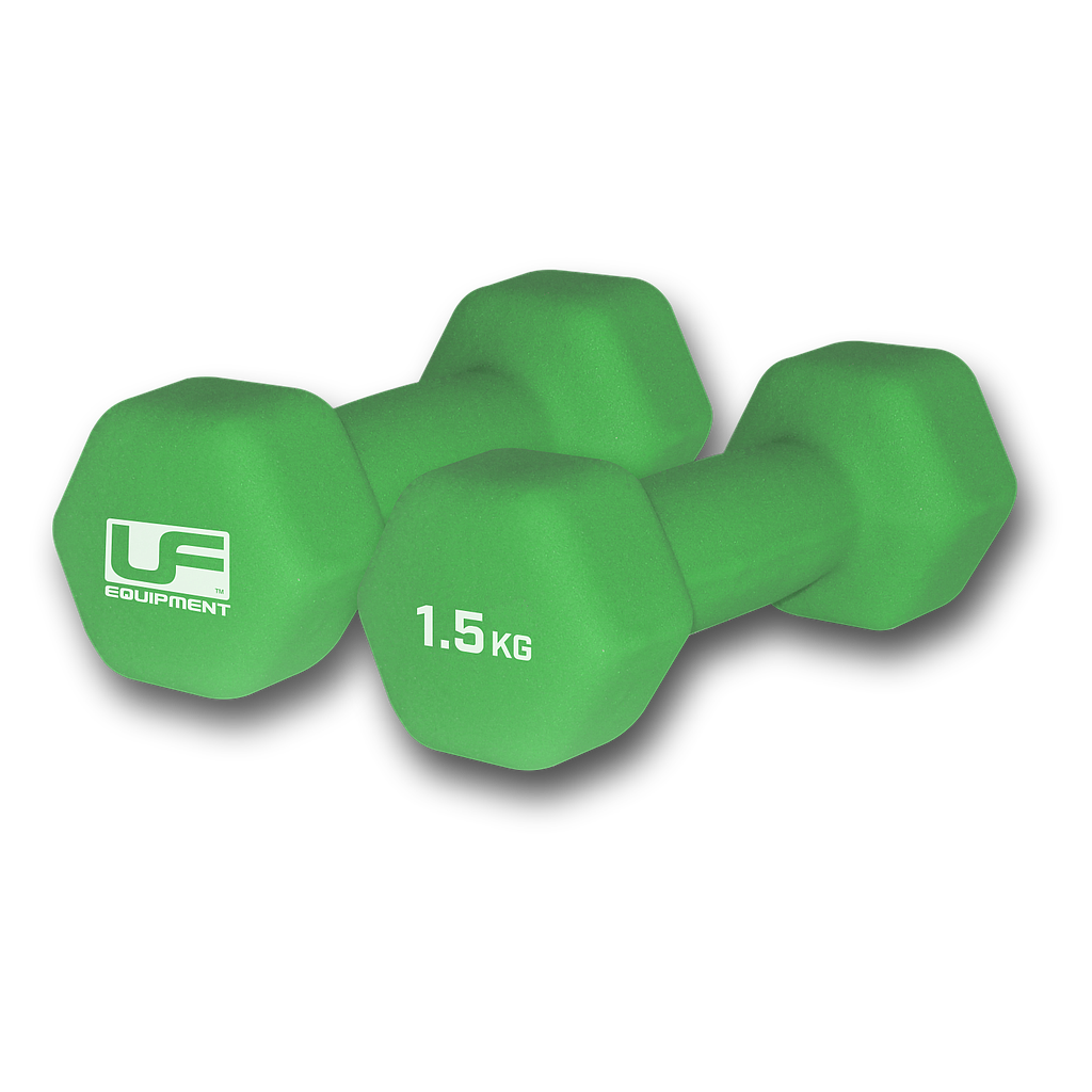 Urban Fitness Hex Dumbbells - Neoprene Covered (Pair)